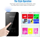 OTHA D05E Mini Beamer DLP Projektor Android 7.1 5000mAh WLAN BT Schwarz Neu – Bild 5