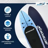Stand Up Paddling Board SUP Komplett Set Aufblasbares Board mit - Sehr Gut – Bild 7
