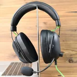 F??r Razer BlackShark V2X Ersatz Ohrpolster weiches PU-Leder bequeme Passform – Bild 1