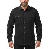 Brandit Vintage Shirt longsleeve S-7XL Worker Hemd Freizeithemd langarm washed – Bild 4