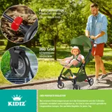 KIDIZ® Kinderwagen klappbar Reise Buggy Faltbar Kinder Sportwagen 0-48 Monate – Bild 3