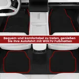 Auto Fußmatten universal  Autoteppich Teppiche mit 4 Matten aus Teppichmaterial – Bild 2