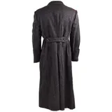 Original Bulgarische Armee Wollmantel Militär Winter Trenchcoat Braun – Bild 9