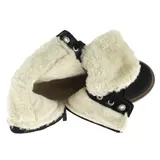 Damen Stiefeletten Boots Stiefel Booty Gefütterte Winterschuhe Schuhe Warmfutter – Bild 4