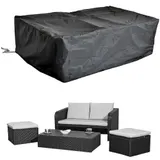 Schutzhülle Abdeckplane Gartenmöbel Schutzplane Garnitur Couch Sofa Plane Hülle – Bild 11