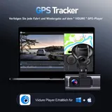 Dashcam Auto 2-Kanal 4K+1080P Autokamera Mit GPS 3.16 Zoll-Bildschirm Dashcam – Bild 6