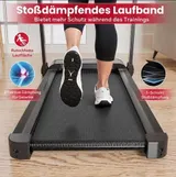 10% Laufband Klappbar elektrisch Walking Pad LCD mit Steigung Neigung 12km/h – Bild 9