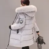 Winter Hooded Parka Damen Winter Jacke Stepp Mantel Steppjacke Langejacke Warm – Bild 11