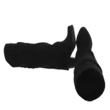 Damen Bikerschuhe mit Reißverschluss Ital-Design 3466 in Schwarz – Bild 2