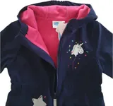 Peppa Pig Softshelljacke Funktionsjacke Jacke Mädchen Gr. 98-128 Gefüttert Kapuz – Bild 5