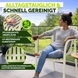 tillvex® Gartenstühle Stapelbar Gartenstuhl Wetterfest Gartenmöbel Set Balkon – Bild 5