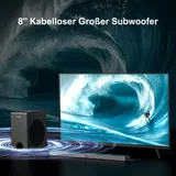 ULTIMEA Nova S80 5.1.2CH Dolby Atmos Soundbar mit 8" Subwoofer für TV + Stands – Bild 6