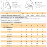2er-Set Damen-Sport-BH Vertvie ohne Bügel Push-up Yoga-BH Größe M – Bild 5