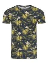 riverso Herren T-Shirt RIVBill 2er Pack All Over Print Shirt Regular Baumwolle – Bild 2