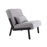 Loungesessel Sessel mit Kissen Stoffsofa Einzelsofa Wohnzimmersofa Gepolstert – Bild 12