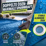 tillvex® Poolabdeckung Rund für Pool Abdeckplane Winter Abdeckung Solar Plane – Bild 8