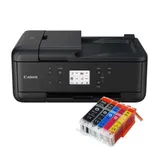 Canon Pixma TR7650 DRUCKER SCANNER KOPIERER WLAN Duplex-Druck + 5 XXL TINTE NEU – Bild 1