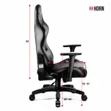 Diablo X-Horn 2.0 Gaming Stuhl Gamer PC Chair Bürostuhl Schreibtischstuhl S-XL – Bild 12