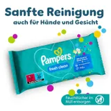Pampers Fresh Clean Feuchttücher 15 Packungen mit 80 Stück, 1200 Feuchttücher – Bild 2