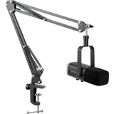 FIFINE XLR Streaming Mikrofon mit Arm USB Dynamisch Microphone Gaming PC Podcast – Bild 1
