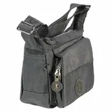 Bag Street kleine Damen Handtasche Schultertasche City Umhängetasche Nylon 2251 – Bild 2