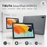 TIBUTA Tablet SmartPad A10M EU 10 Zoll Android OS 64GB WLAN Bluetooth Grau – Bild 1