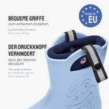 Kinder Federleichte Gummistiefel Thermo mit Fütterung Regenschuhe LA-CA-Frog245 – Bild 4