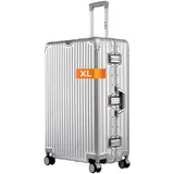 Aluminium Koffer Groß XL Reisekoffer Hartschalenkoffer Handgepäck Trolley – Bild 1