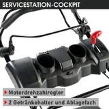BRAST Rasenmäher Benzin 5,2kW(7 PS) | mit Antrieb | XXL - 55cm Schnittbreite – Bild 8