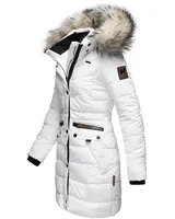 Navahoo PAULA Damen Winter Jacke Steppjacke Mantel Parka Kapuze Warm Gefüttert  – Bild 6