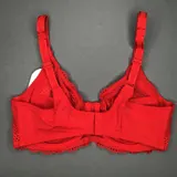 Naturana R.7614 Damen ungepolsterter BH mit Bügel Rot Neu – Bild 2