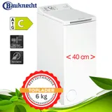 Bauknecht Waschmaschine Toplader 6kg Weiss 40cm Display Mehrfachwasserschutz – Bild 1