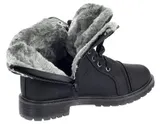 Damen Stiefeletten Boots Stiefel Booty Gefütterte Winterschuhe Schuhe Warmfutter – Bild 2