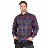 Flanellhemd Arbeitshemd Holzfällerhemd Karohemd Freizeithemd M-XXXL – Bild 3