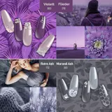 UV Gel Nagellack Set 6 Farben Herbst Winter Farbgel mit Geschenkbox Nageldesign – Bild 6