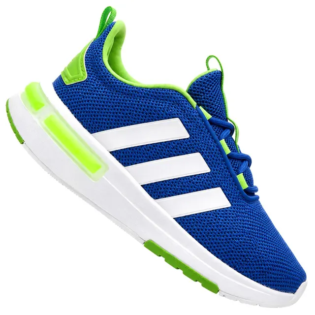 adidas Racer TR Kinder Jungen Mädchen Unisex Casual Schuhe Sneaker blau grün neu
