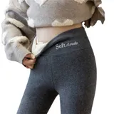 Dicke Hose Fleece Gefüttert Hosen Stretchy Leggings Damen Warm Thermo Winter – Bild 11