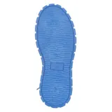 Damen High-Top Stiefeletten mit Lochschnürung Ital-Design 8682 in Blau – Bild 3