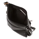 Kleine echt Leder Damen Umhängetasche Schultertasche Tasche Handtasche Schwarz – Bild 7