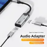 Kompakter für usb-c 3,5mm Adapter mit 60W Schnellladegerät und LED Ladeleuchte – Bild 9