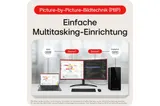 LG 34WR50QK‑B 34" UltraWide Curved QHD Monitor mit 3440x1440, 100Hz & HDR10 – Bild 7