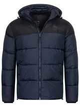 Indicode Herren Winterjacke INBiviano-Herrenjacke Steppjacke Kapuze Männer – Bild 1