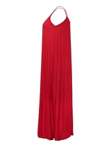 Hailys Damen Plissee Kleid Rot Sommerkleid Trägerkleid Elegant Freizeit XS - XXL – Bild 3