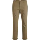 Jack & Jones Herren Chino Hose Jpsbolton Jjidave Akm Beige Stretch Slim Fit – Bild 3