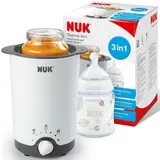 NUK Thermo 3in1 Babyflaschenwärmer Auftauen Erwärmen Warmhalten Weiß – Bild 1