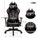Diablo X-Horn 2.0 Gaming Stuhl Gamer PC Chair Bürostuhl Schreibtischstuhl S-XL – Bild 11