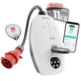 ABSINA Mobile Wallbox 11kW mit App Steuerung - 16A Ladekabel Typ 2 - CEE Stecker – Bild 1