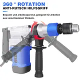 Stemmhammer Bohrhammer Schlagbohrhammer SDS PLUS Meisselhammer 1500W Profi Tool – Bild 8