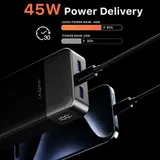 45W Power bank 20000mAh  Tragbar Schnellladegerät Batterie Ladegerät Für Handy – Bild 2