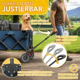 TRESKO® Bollerwagen Faltbar 215L Handwagen Klappbar Kinder Transportwagen Strand – Bild 7